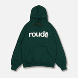 Rowdy Signature Logo Hoodie_Forest Green
