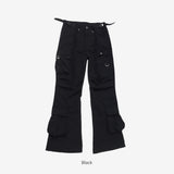 Milan cargo bootcut pants