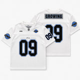 No. 09 Mash V-neck Jersey Short-sleeved T-shirt