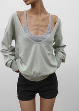 [MADE] Nelia Deep U-Neck Knit