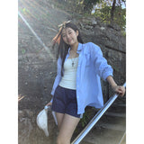 Sora Stripe Cool Loose Fit Shirt