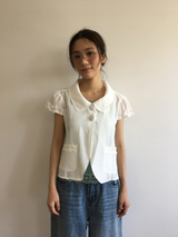 Kin Life Collared Blouse (2color)