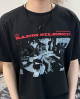 サエルグラフィッククロップ半袖Tシャツ