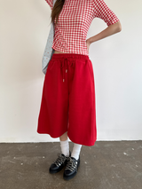 フォールドバーミューダパンツ