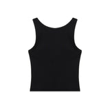 Beads Lip Sleeveless (Black)