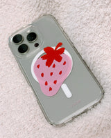 [MADE] [magsafe] Strawberry magsafe jelly hard iphone case