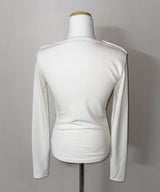 Faint Slit Snap Top (3colors)