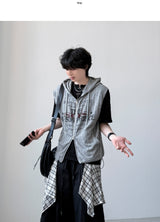 Prince Crop Hood Vest