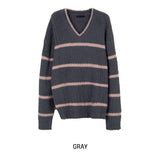 Report V-neck ST Warmer Knit