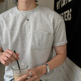 LMN Taper Rivet Pocket Crop Short Sleeve Tee (6 colors)