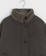 Qumi High Neck Wool Padding Jumper