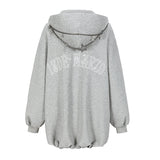 13DE MARZO Chains Hoodie Dress