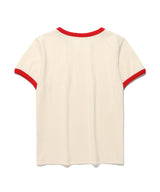 Kims Egg Bam Ringer Tee Cream (KIB6MFT509A)