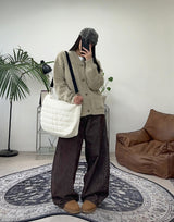 Reven padded crossbody bag