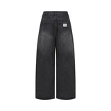 デュロツーピンタックワイドデニムパンツ UNISEX