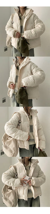 Ravin Reglan Zipper Short Down Jacket