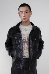  Roman Rib Heavy Industry Distressed Washed Long Sleeve T-shirt