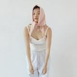Ruffle bra top_ivory