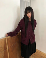 Lamin Pocket Hooded Cardigan