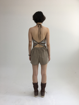 If Strap Halterneck Sleeveless (2color)
