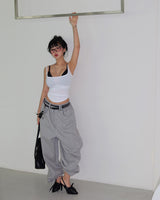 Rocky Deep Round Ribbed Sleeveless
