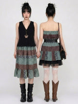 2WAY PATCHWORK BOHO SKIRT