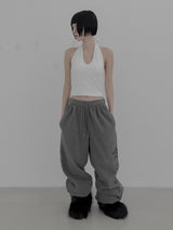 Marsh Fur Halter Neck Sleeveless