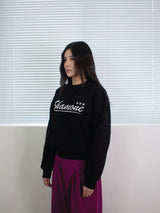 26ss SHAMONE embroidery sweatshirts 2color