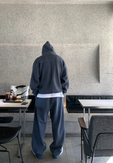 Nade Pigment Double Middle Hoodie (High Quality)