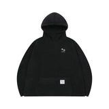 LUO バラクラバ フリース フード Tシャツ ユニセックス
