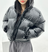 グロッシーパールヌプシショートパッディング - 2 COLOR