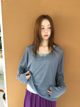 Draped balloon skirt (3color)