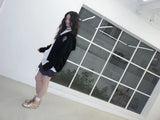 Academy Hood Cardigan (Black)