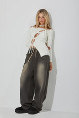 SLOT CARDIGAN