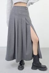 Elena Team Wool Long Skirt