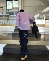 ハンドルオーバーエンブロイダードデニムパンツ