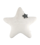 Star Hugger Puff Cushion / Grey
