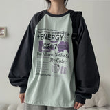 Zeta Raglan Sweatshirt T-shirt (4 colors) H&L