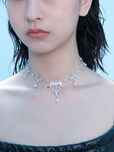 Drop Choker Necklace - "Radiant" Collections