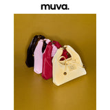 MUVA スーパー ミニ トライアングル ライスボール バッグ ショルダー ポーチ