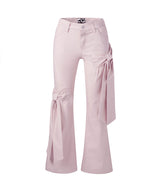 RIBBON BOOTSCUT PANTS_PK