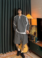 Side Pin-Tuck Shorts 2COLOR