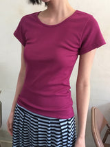 Shur Basic Color Short Sleeve Tee