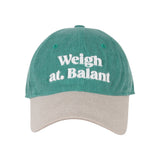 2-Tone Washed Ball Cap - Green