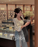 【MADE】Shirring blouse
