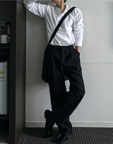 cosyharu ヘンリーネック ボンド長袖シャツ