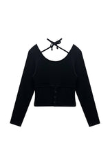 NEBULA LONG SLEEVE / BLACK