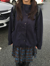 Sand color blocking jacket (2c)