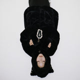 Lace Coffin Keyring