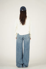 SUIT-KRスウェット - Ivory(UNISEX)